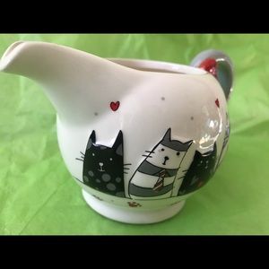 Whimsical Cupboard Cat Creamer